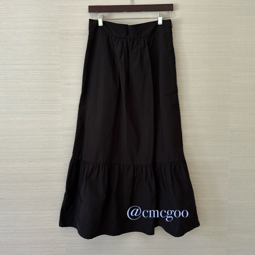 G. Label JESS TIERED MIDLENGTH SKIRT